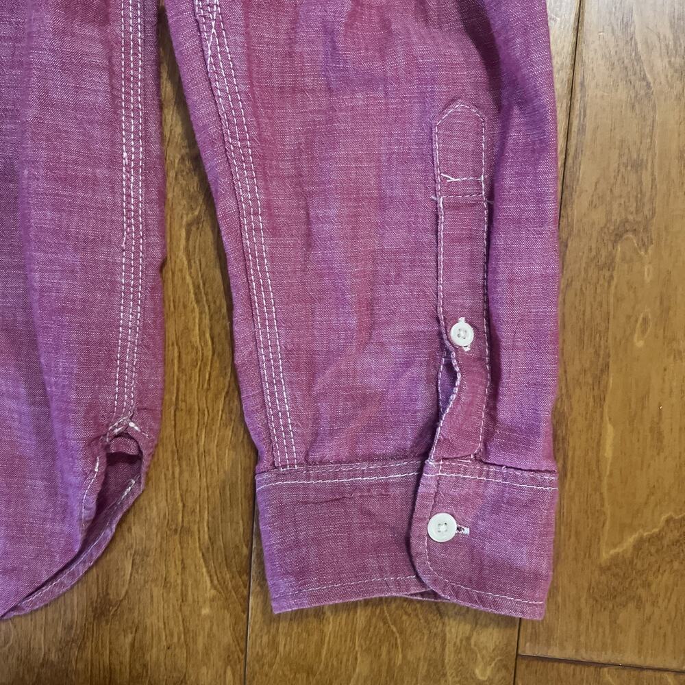 Gap 1969 Button Up Shirt Size L Red Casual Classic Outdoor Gorpcore Pockets - Picture 8 of 10